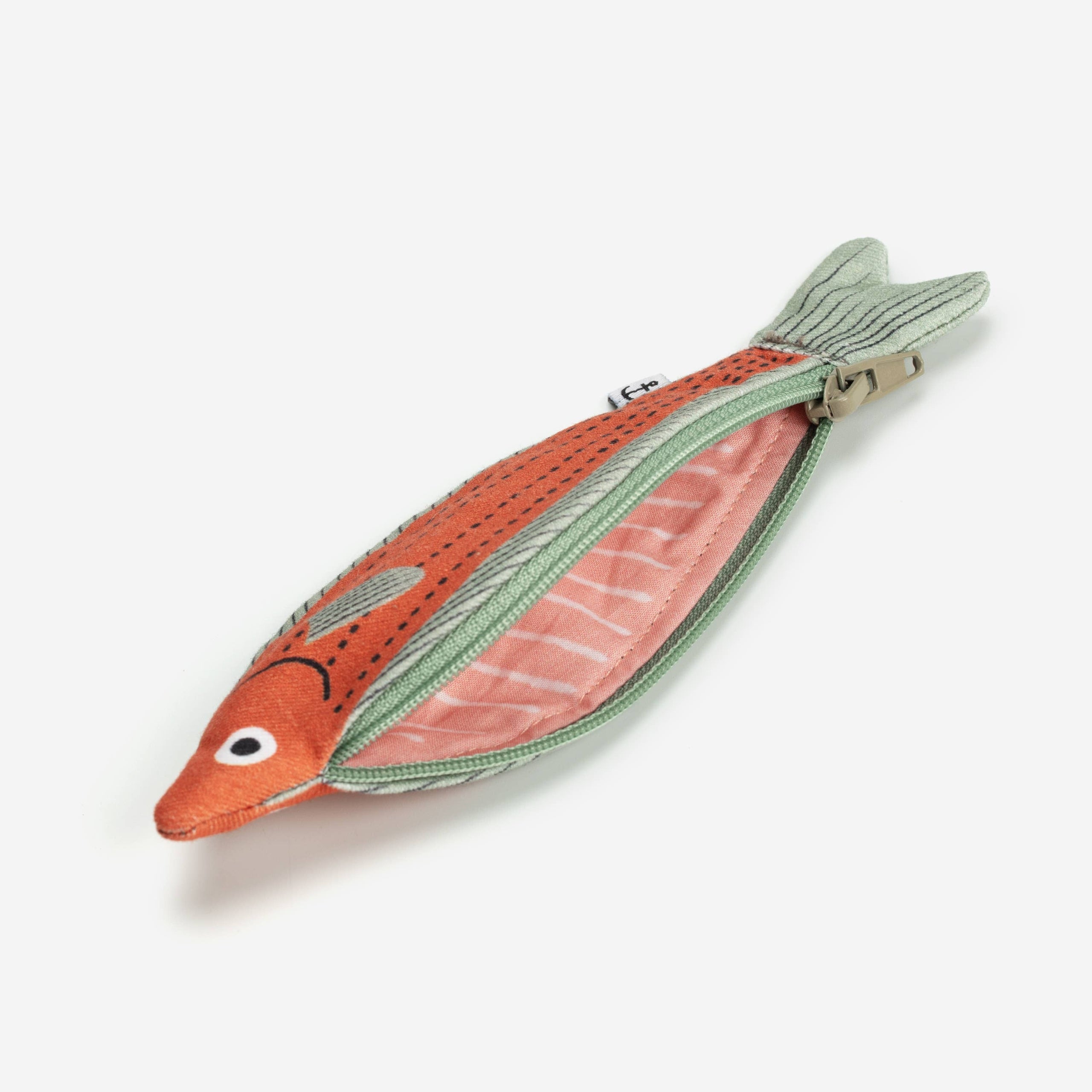 WH Don Fisher - Orange Fusilier fish purse (No Keychain)